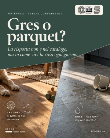 Post Instagram: Gres o parquet?